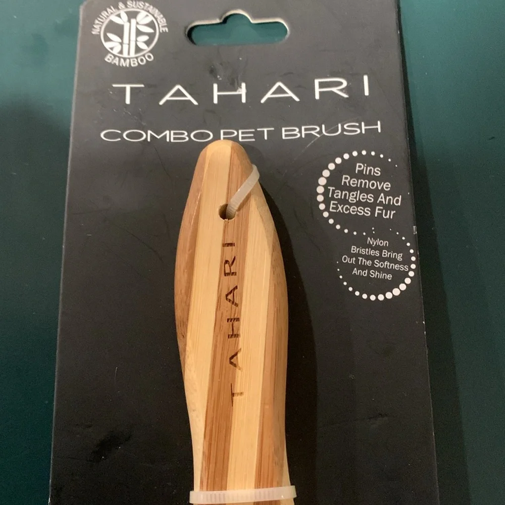 Bamboo Combo Pet Brush